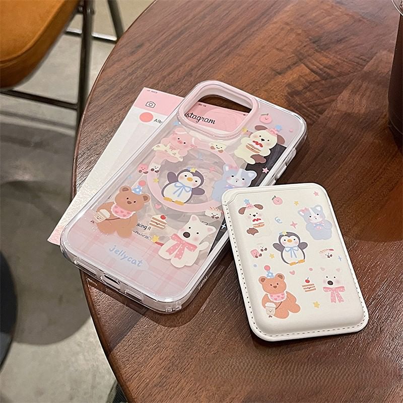 Phone MagSafe) Case Animal (Compatible with Magnetic