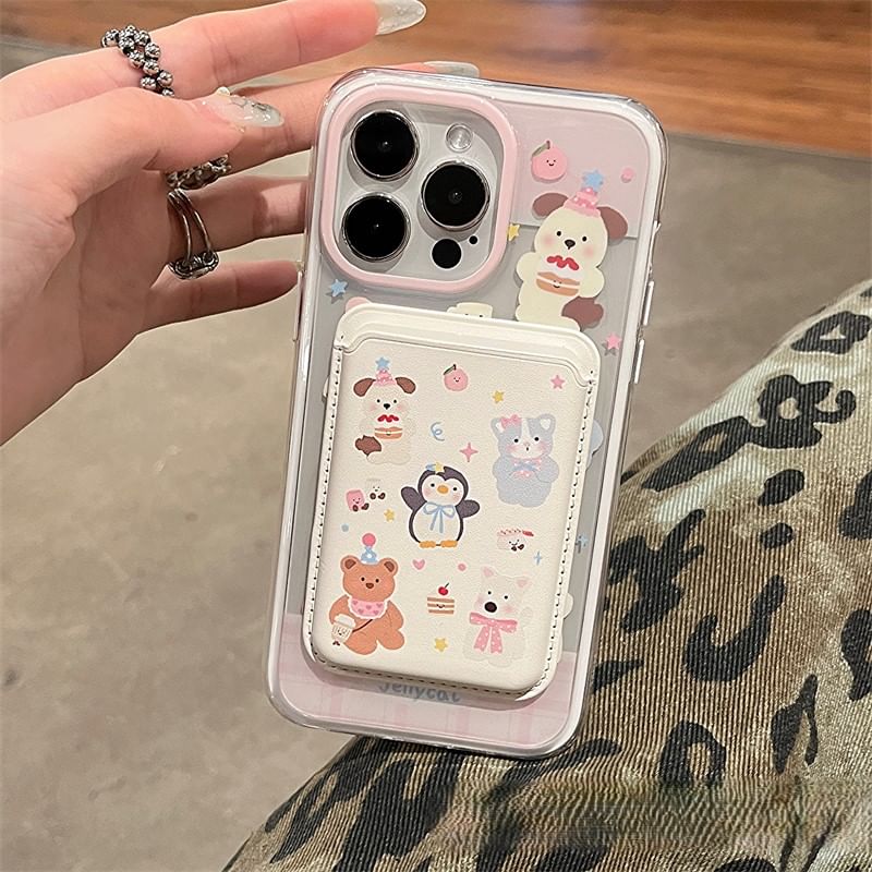 Phone MagSafe) Case Animal (Compatible with Magnetic