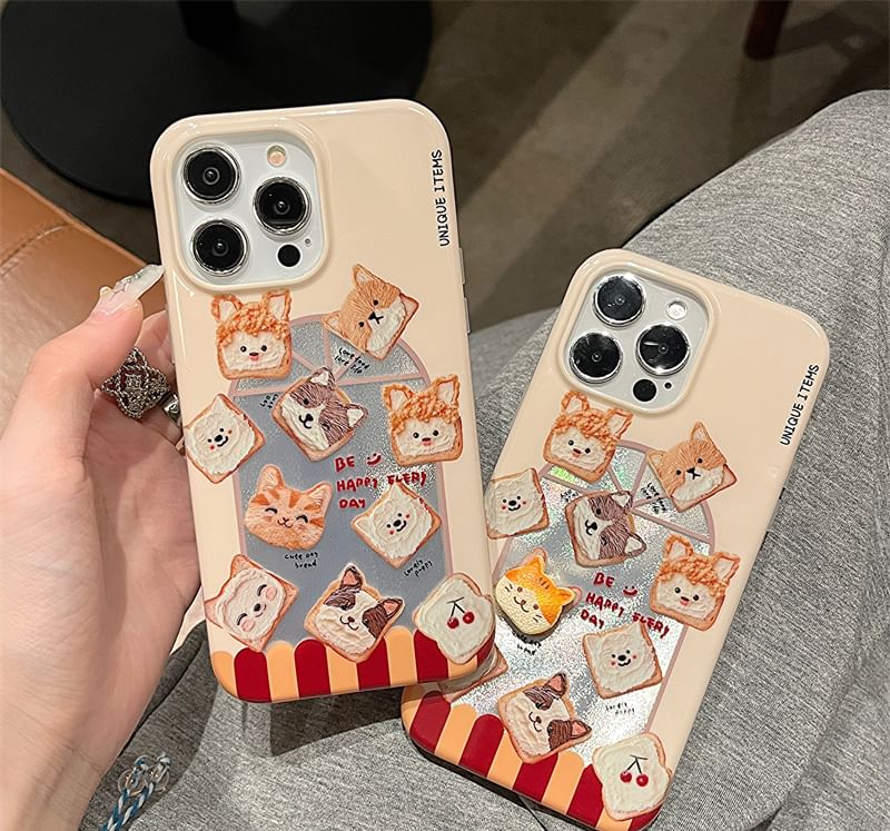 Set Phone / Case Animal Decoration Adhesive