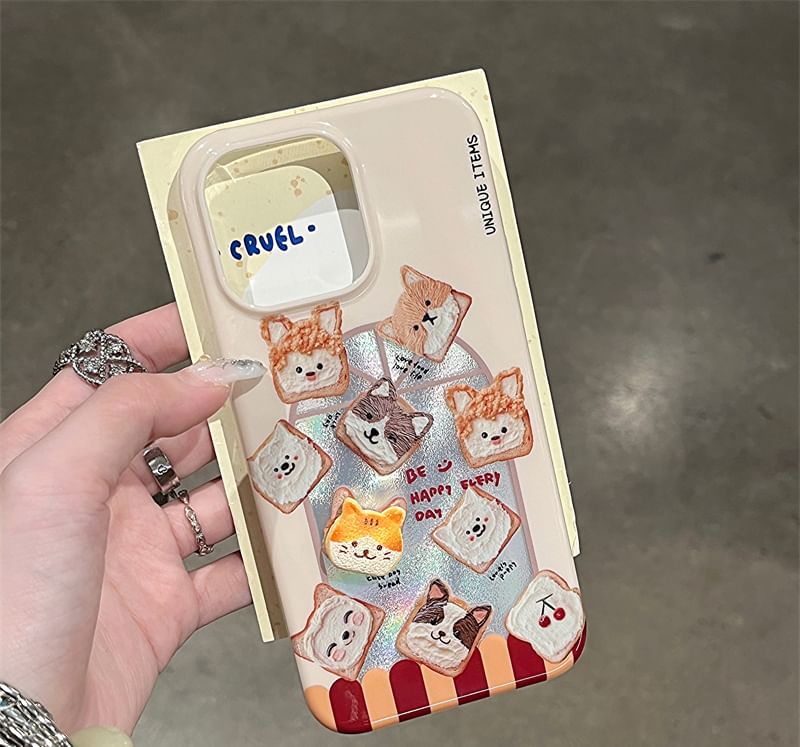 Set Phone / Case Animal Decoration Adhesive