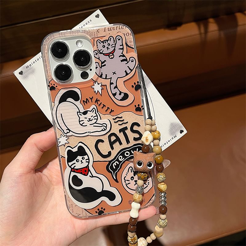 Set / Case Strap Cat Phone
