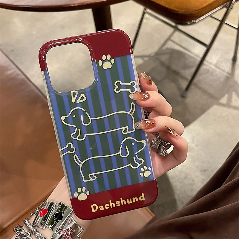 / Phone Set Strap Case Dog