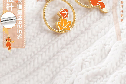Hoop On Fox / Earring Clip