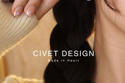 On Earring / Coffee Clip Stud