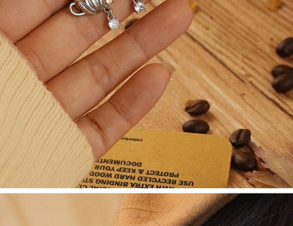 On Earring / Coffee Clip Stud
