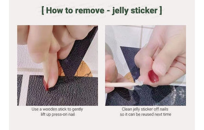 Strass-Press-On-Nagel