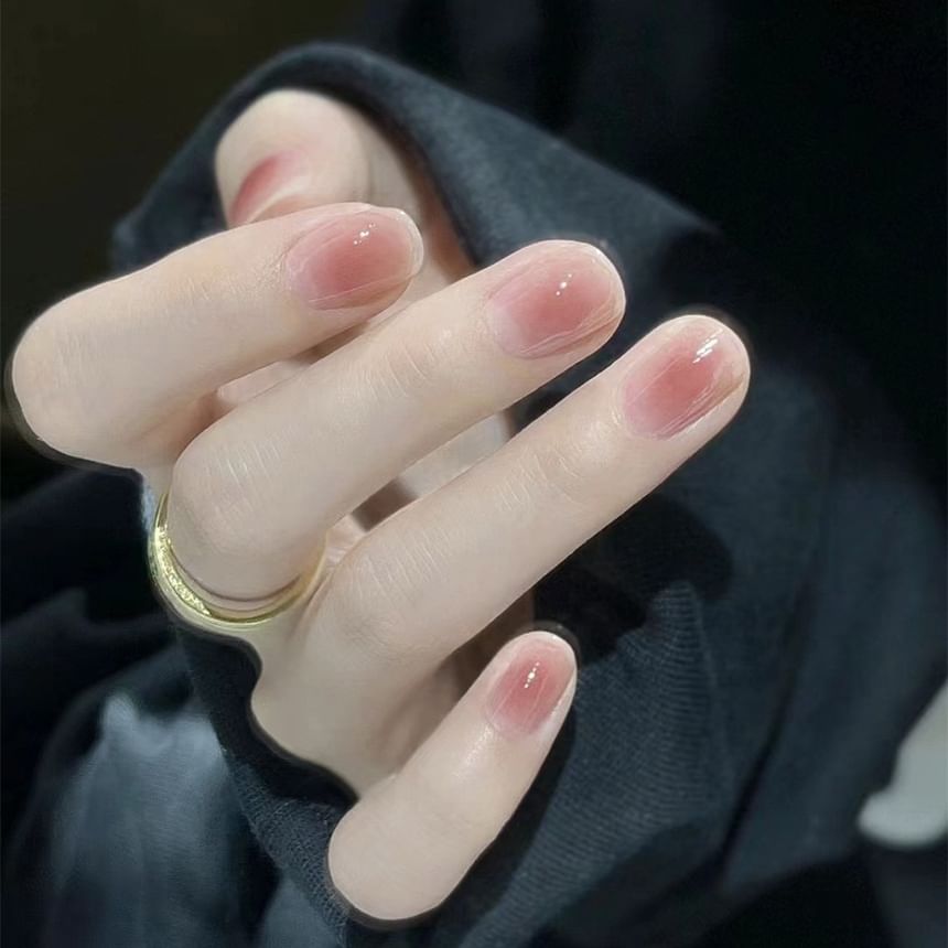 Farbverlaufspresse auf Nagel