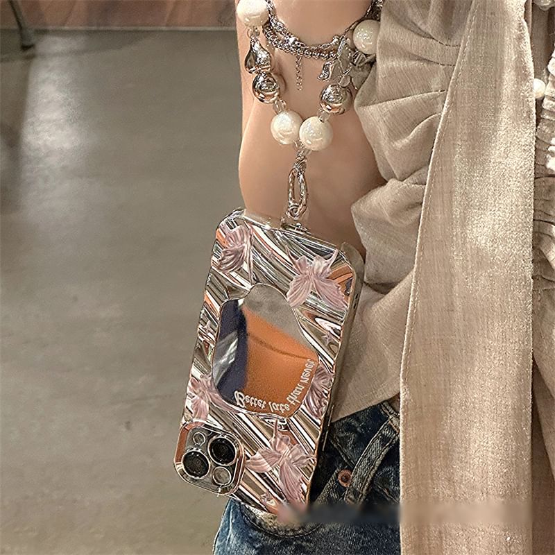 Case Butterfly / Strap Mirrored Set Phone