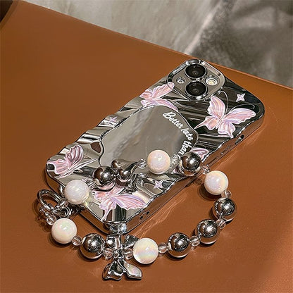 Case Butterfly / Strap Mirrored Set Phone