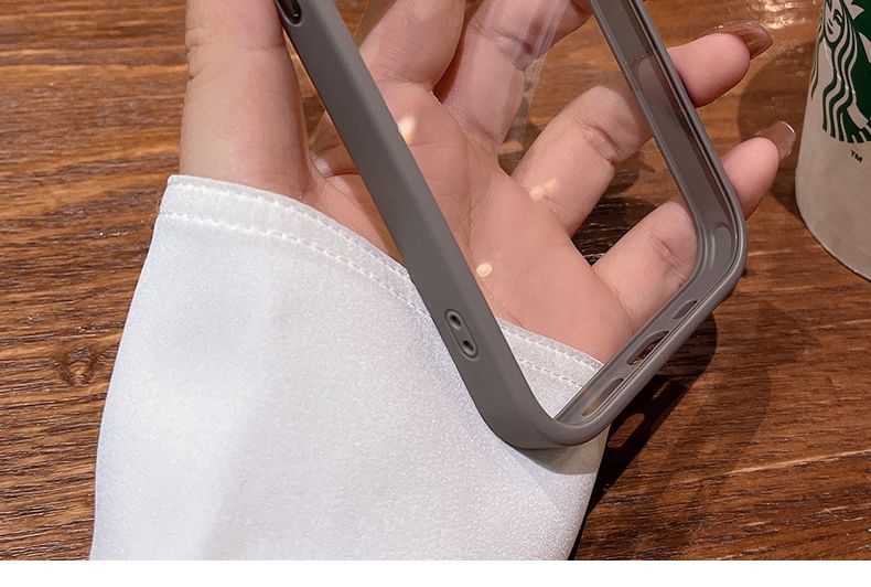 Case Phone Glitter Lens Protection
