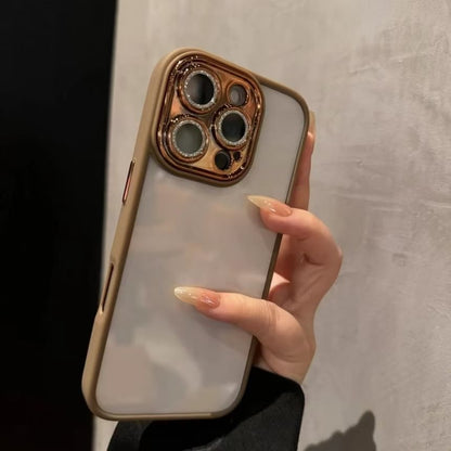 Phone Case Glitter Lens Protection