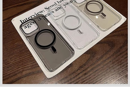 Transparent (Compatible MagSafe) with Phone Magnetic Case