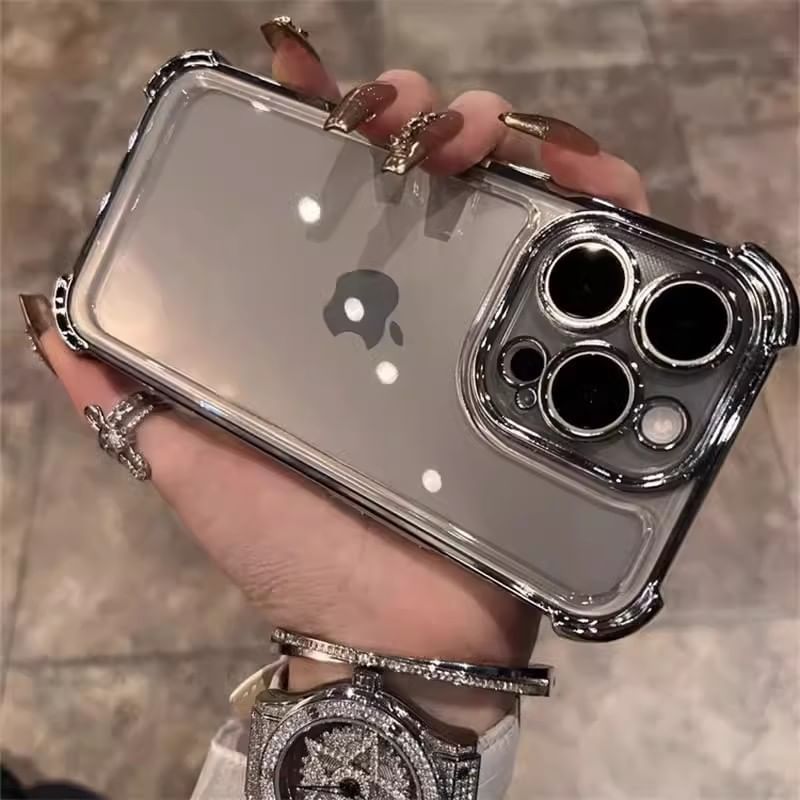 Case Padded Phone Metallic