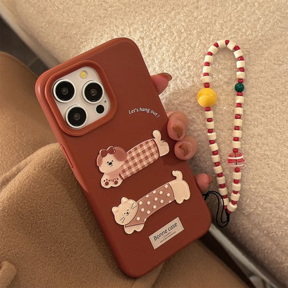 Phone / Strap Set Case Animal