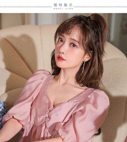 Earring Threader / Drop Bow Star