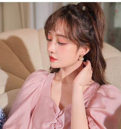 Earring Threader / Drop Bow Star