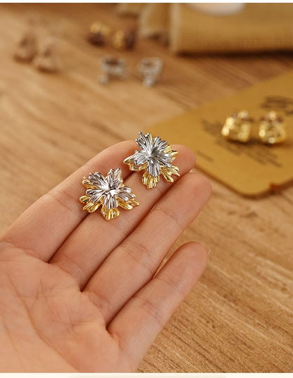 Alloy Jacket Cuff Ear / Floral