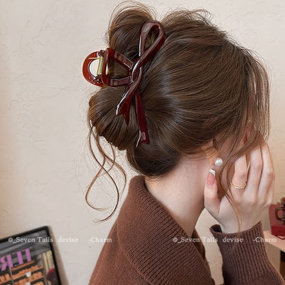 Plain Claw Hair Bow