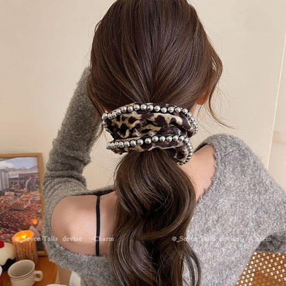 Leopard Scrunchie Hair