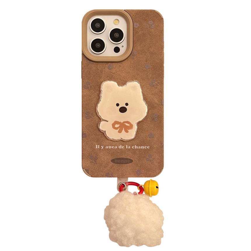 Set Case / Phone Pom Charm Dog