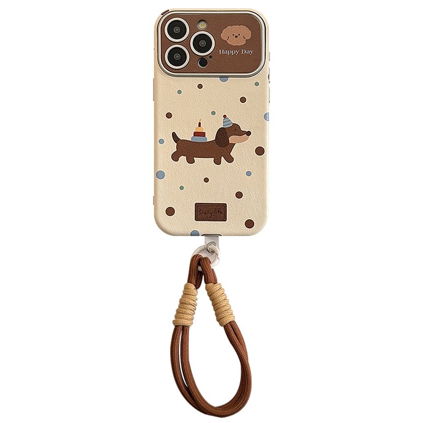 Case / Dog Strap Set Phone
