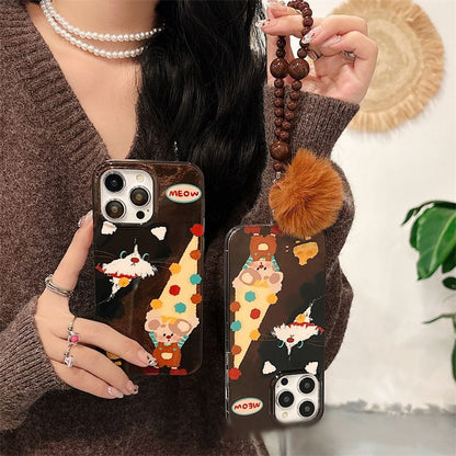 Mouse Pom Set Phone / Case Strap