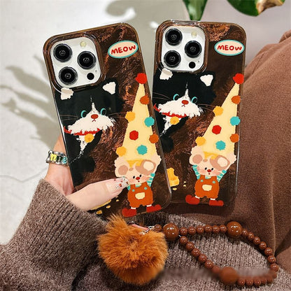 Mouse Pom Set Phone / Case Strap