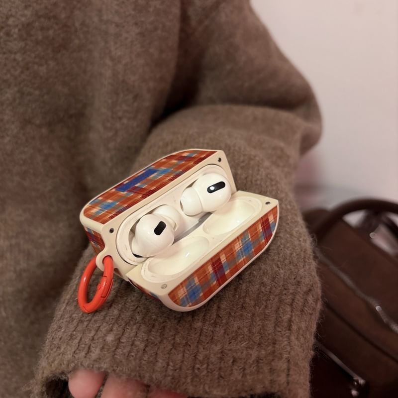 / Plaid Pro AirPods Case Earphone Skin