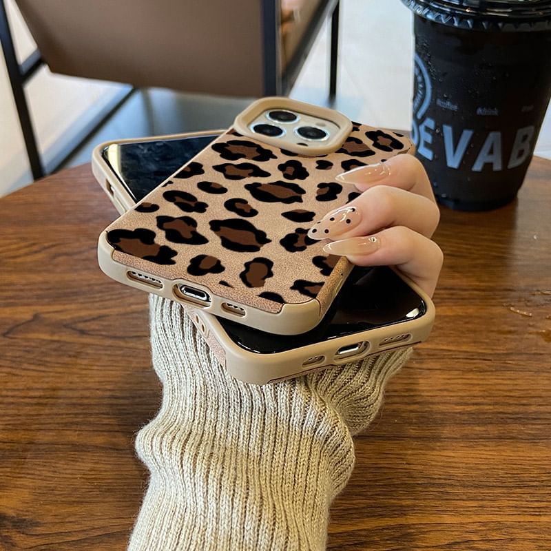 Print Leopard Phone Case