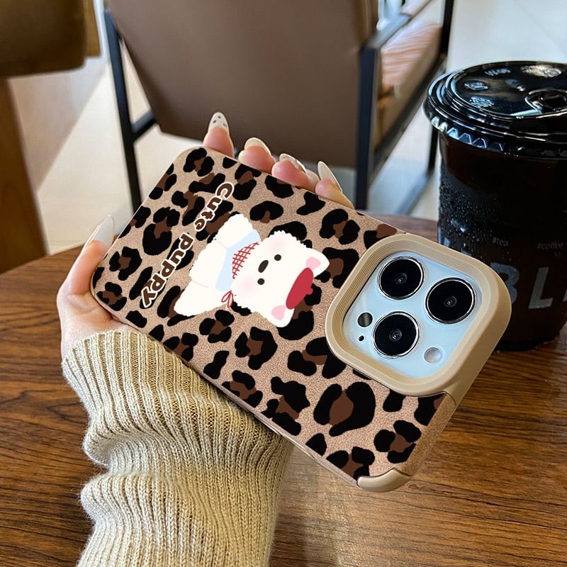 Print Leopard Phone Case