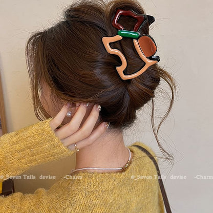Clip Claw Hair Dog Acrylic