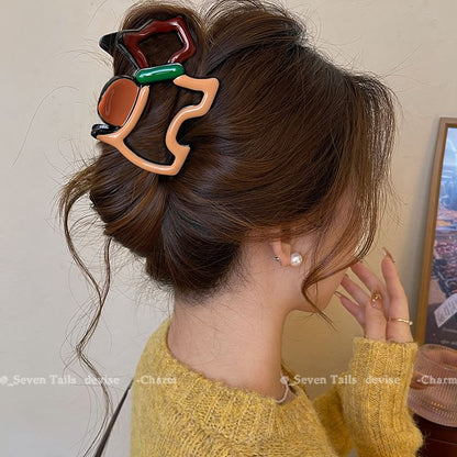 Clip Claw Hair Dog Acrylic