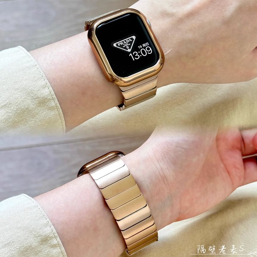 Alloy Set Apple / Magnetic Band Bracelet Watch Protective Case