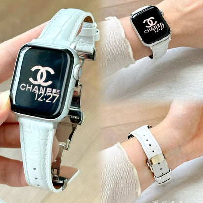 Watch Genuine Apple Leather Band