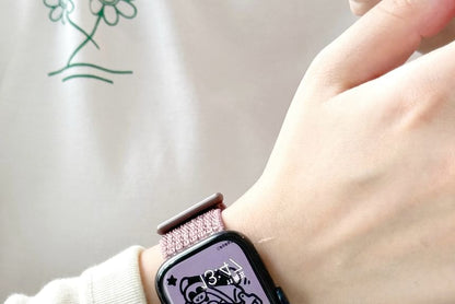 Adhesive Band Watch Nylon Apple Self
