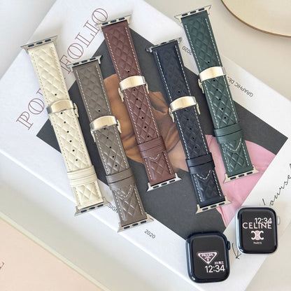 Apple Band Leather Genuine Watch