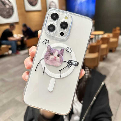 Magnetic Animal Case MagSafe) with (Compatible Phone