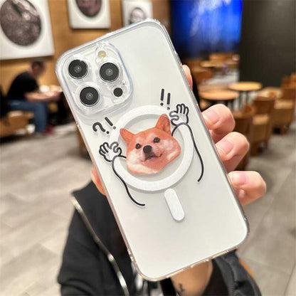 Magnetic Animal Case MagSafe) with (Compatible Phone