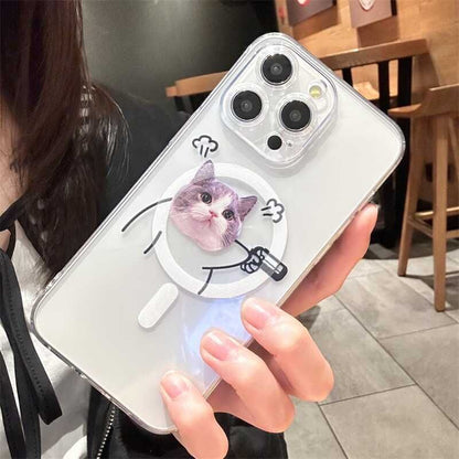 Magnetic Animal Case MagSafe) with (Compatible Phone