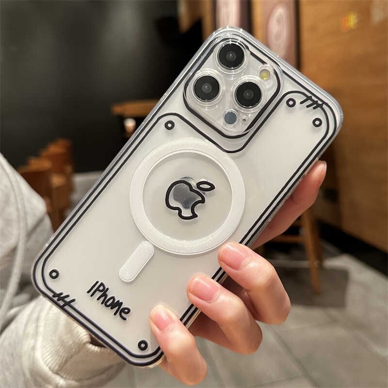 MagSafe) (Compatible Phone Case Magnetic with Bear