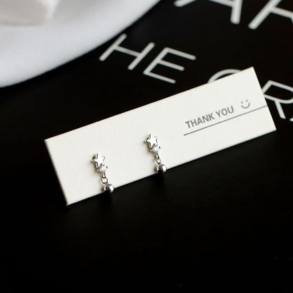 Earring Ear / Star S925 Huggie Sterling Silver Cuff