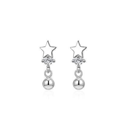 Earring Ear / Star S925 Huggie Sterling Silver Cuff