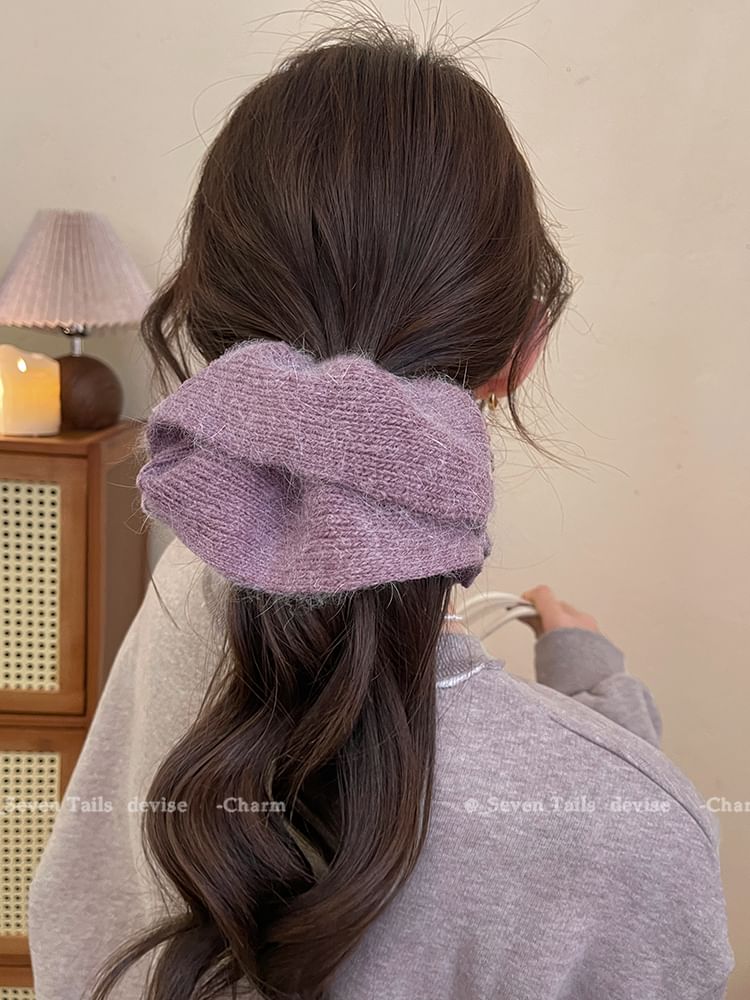 Knit Scrunchie Plain