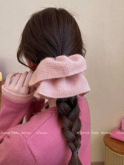 Knit Scrunchie Plain