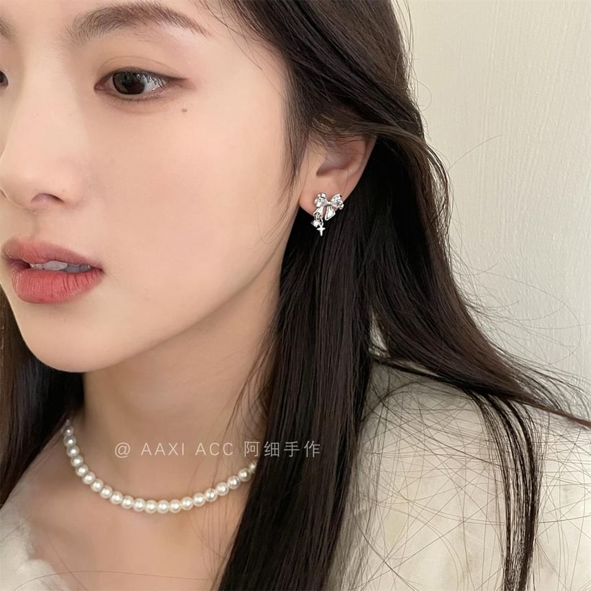 of Stud Set Rhinestone 4: Earring