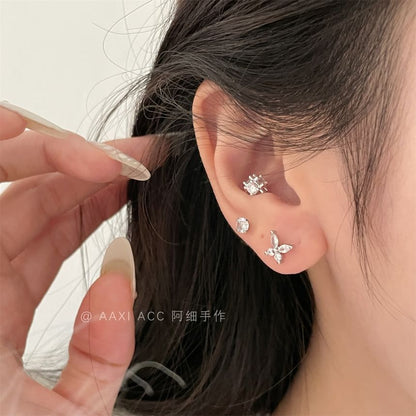 of Stud Set Rhinestone 4: Earring