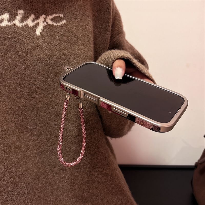 Phone Set Rose Case Strap /
