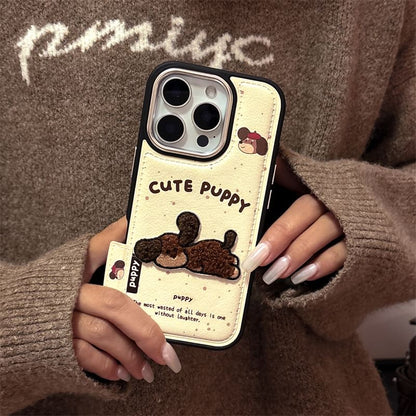 Dog Case / Phone Set Embroidered Strap