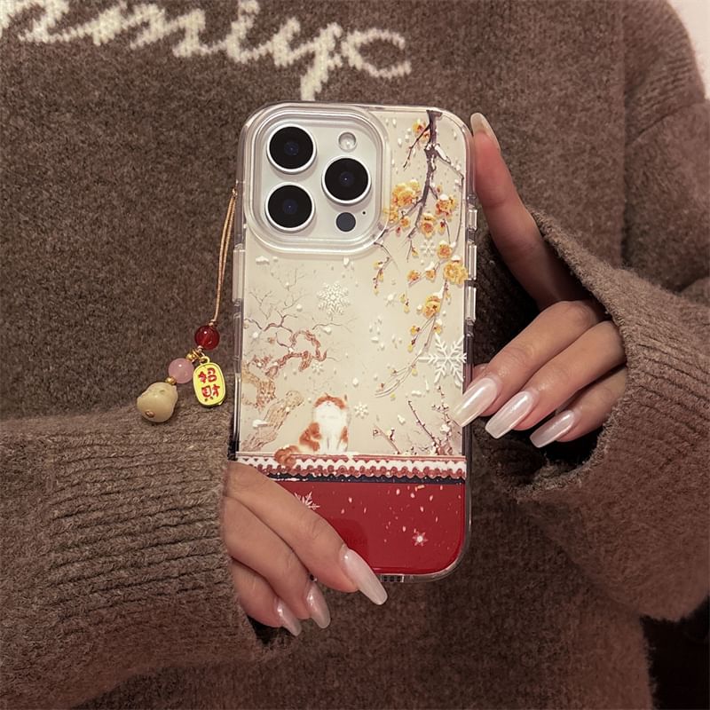 Cat Case Charm Phone Set /