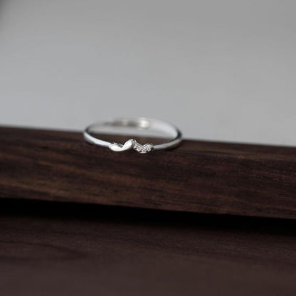 Ring Sterling 925 Heart Silver